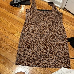 HM Cheetah Dress - Size Large